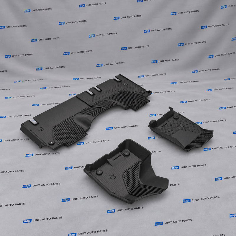 82215756AC Genuine Mopar All-Weather Floor Mat Kit For Ram Mega Cab