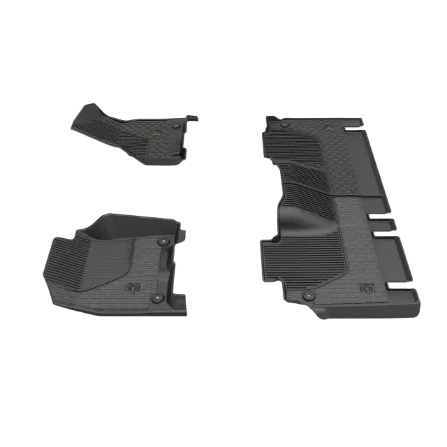 82215756AC Genuine Mopar All-Weather Floor Mat Kit For Ram Mega Cab