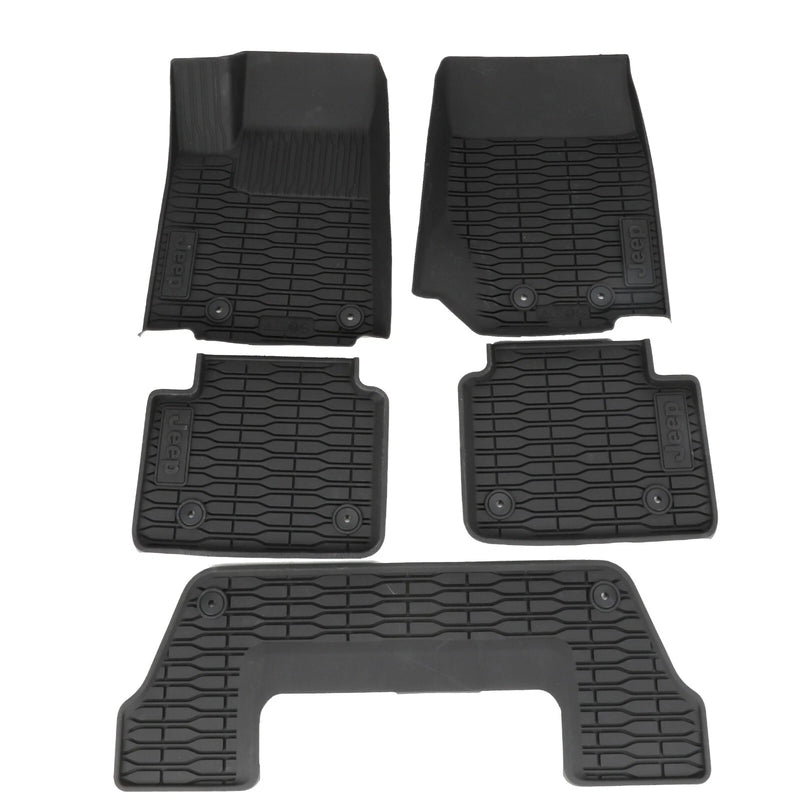 82216640AA Genuine Mopar All-Weather Floor Mats For Jeep Grand Cherokee L