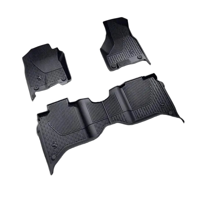 82215756AC Genuine Mopar All-Weather Floor Mat Kit For Ram Mega Cab